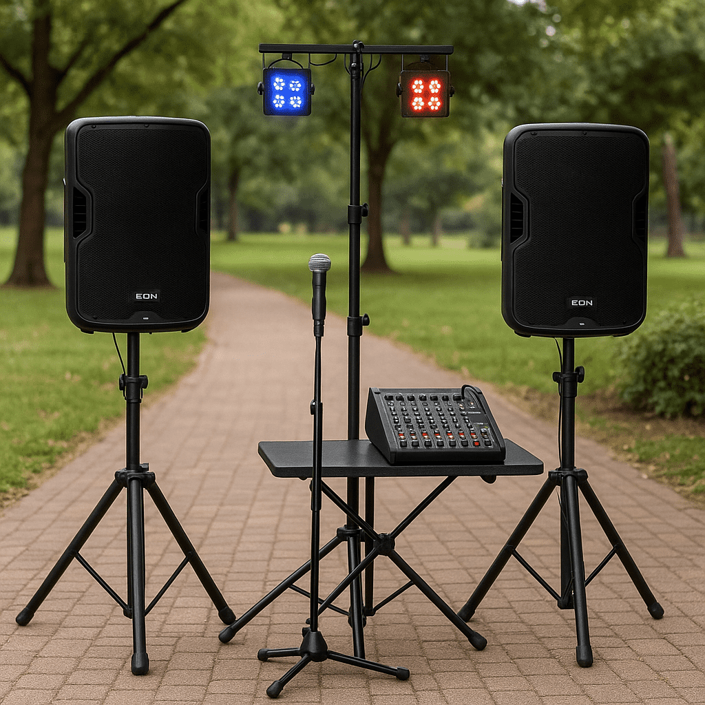 Small Outdoor Event – JBL EON 700 15” + Mic - Image 1
