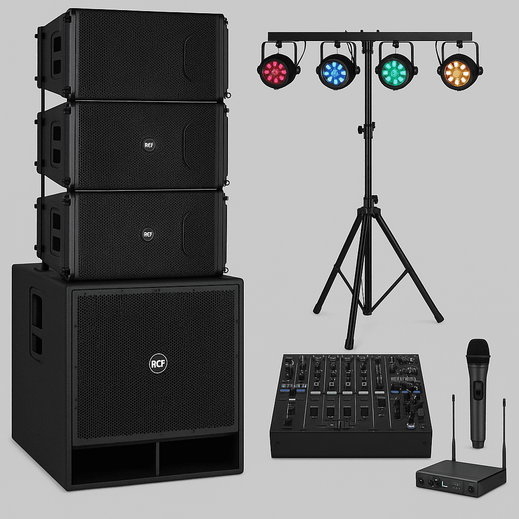 Premium Bass Setup – RCF HDL 20 + RCF 9006 AS - Image 1
